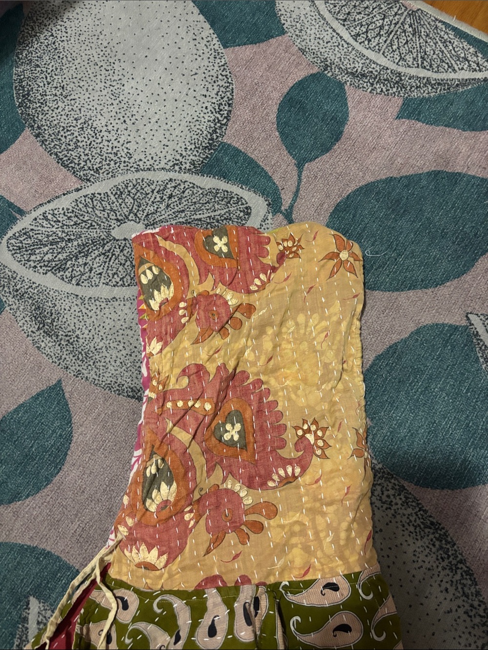She’s 1 Oak Kantha Lounge Hoodie Dress - Picture 7 of 7